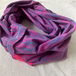 Ivivva by Lululemon Kids Pink/Purple Spacedyed scarf (O/S)